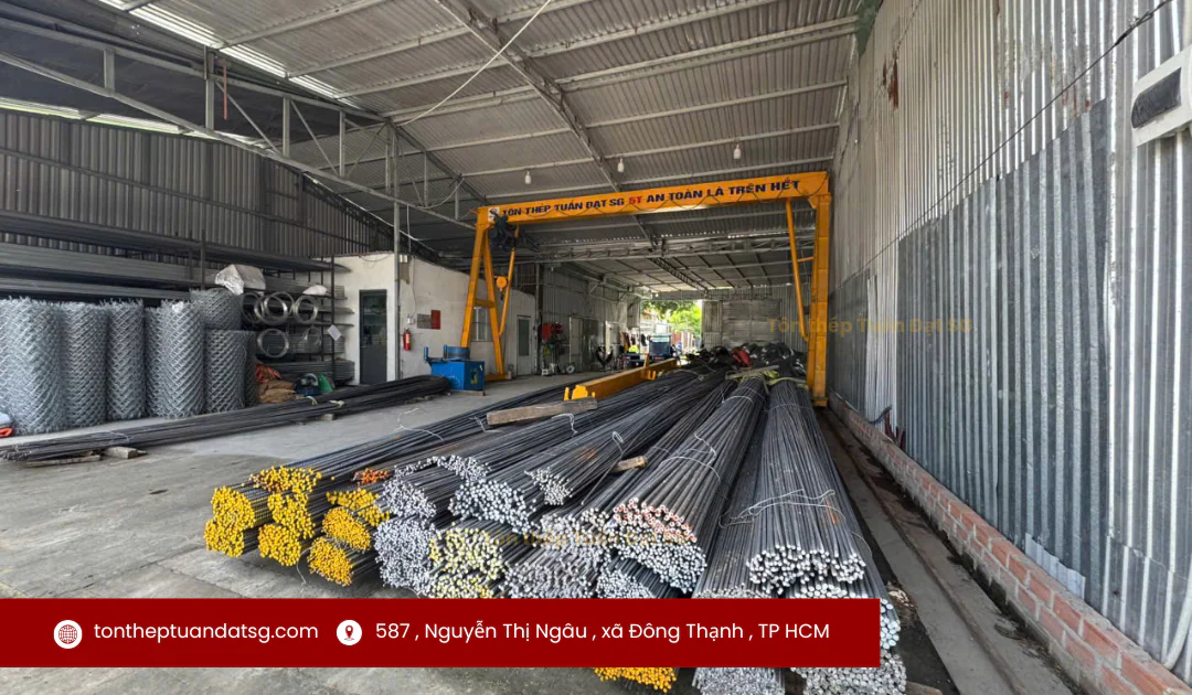 kho thép tuấn đạt sg